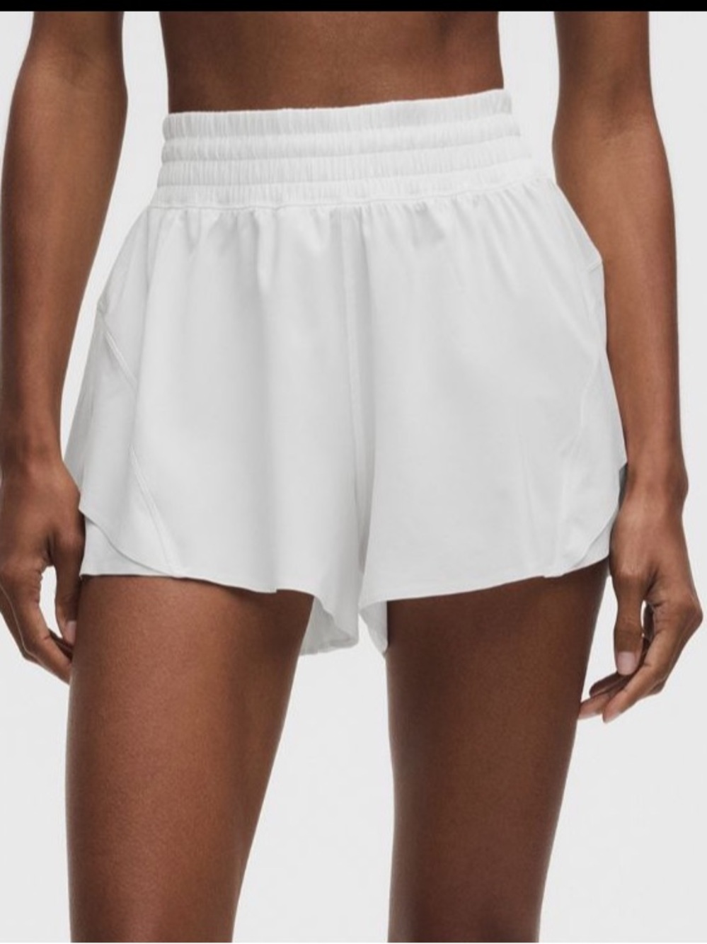 lululemon athletica Shake It Out High Rise running shorts 2.5” - Picture 2 of 4